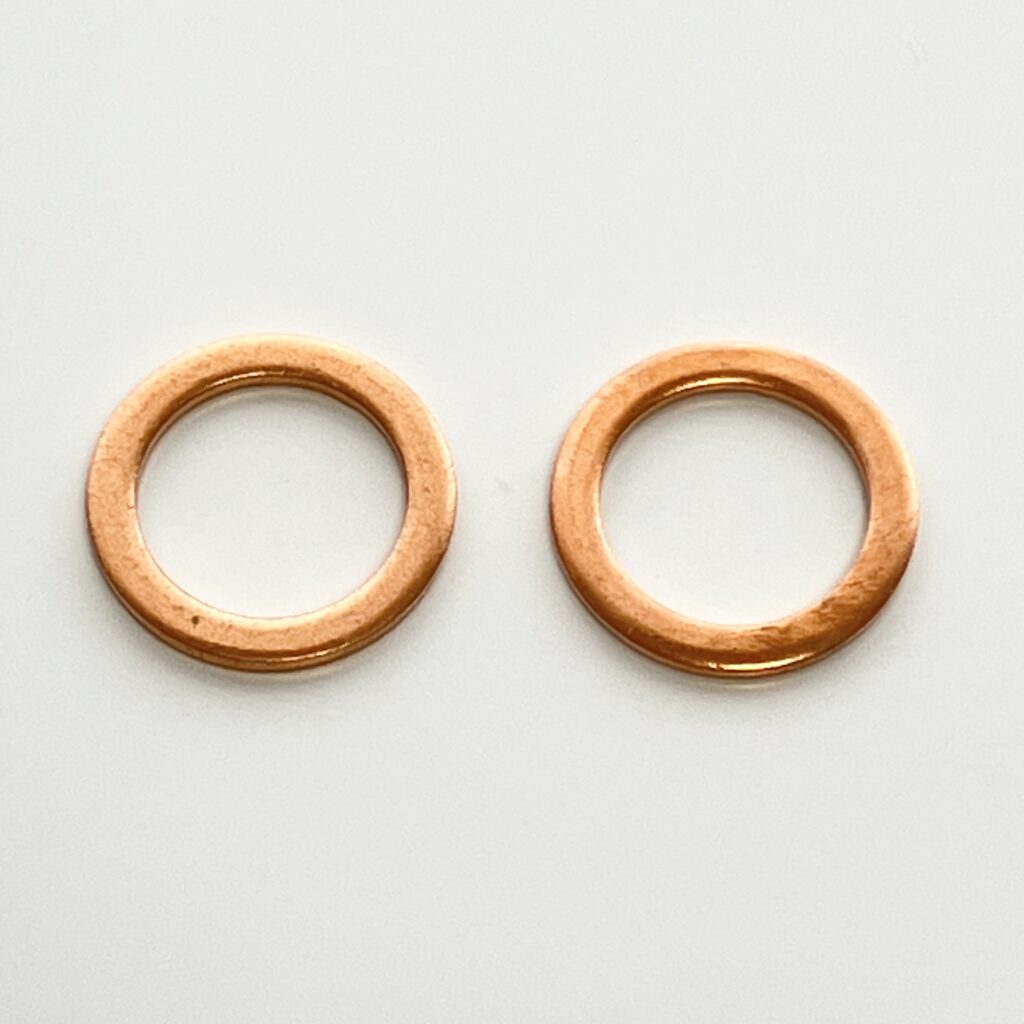 Land Cruiser FZJ80 Power Steering Pump Gasket for high-pressure hose connection