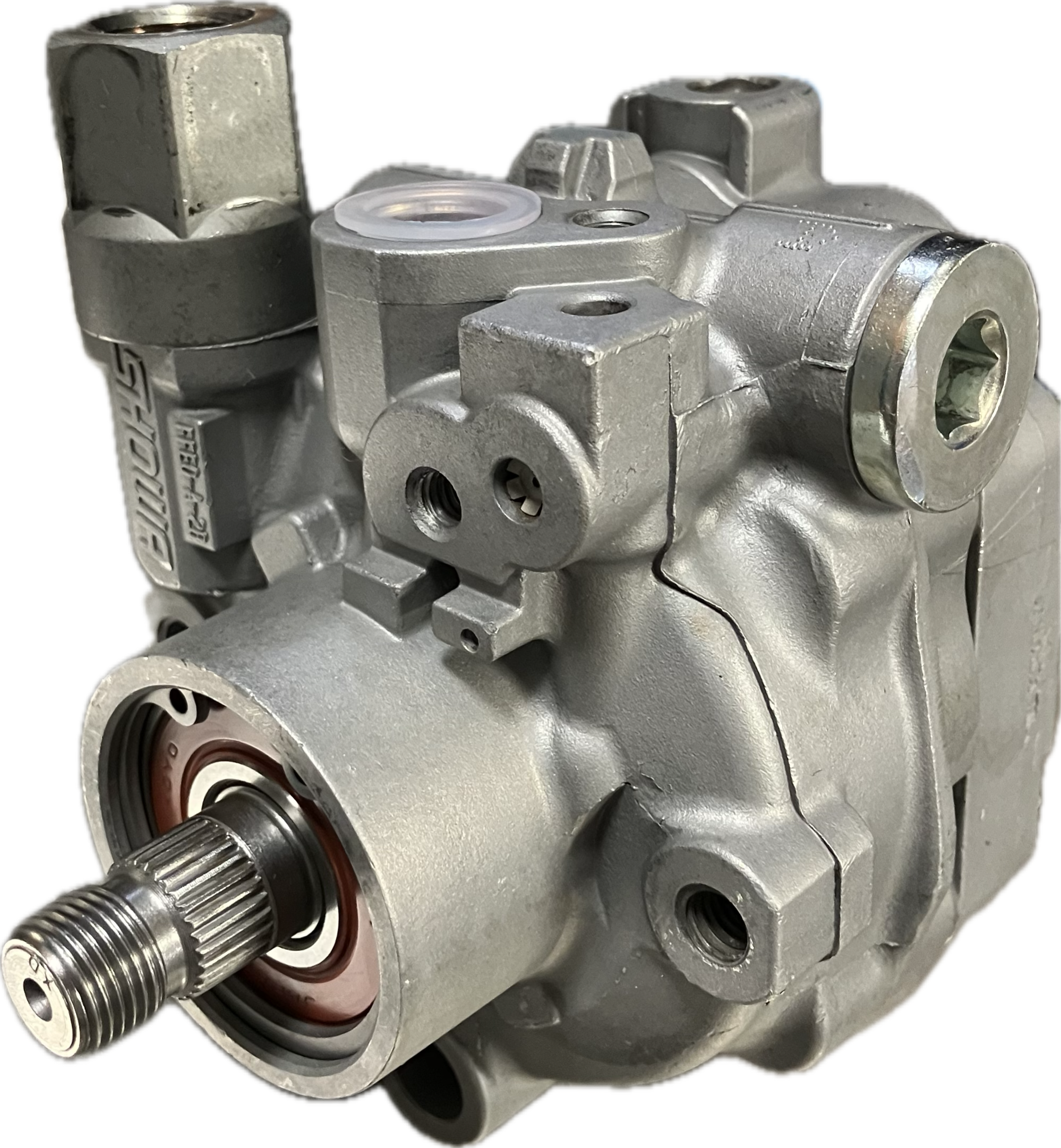 Mitsubishi Lancer Evolution 10 Rebuilt Power Steering Pump: 4450A097