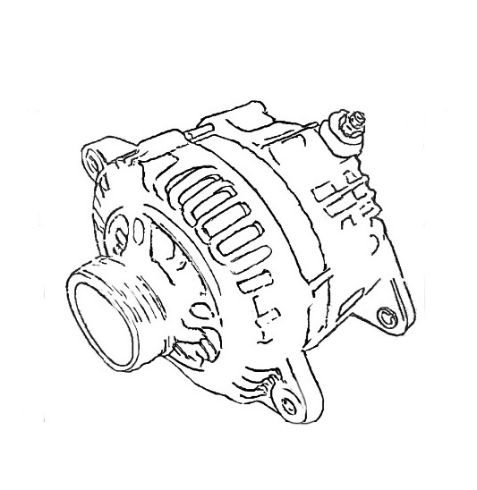 SUBARU Vivio KK3 KK4 Rebuilt Alternator: 23700KA560 (Genuine Core Used)