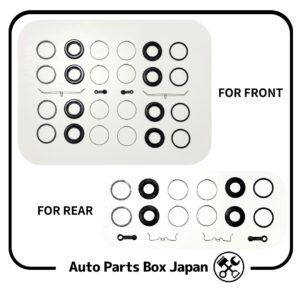 300ZX Z32 Version R, Version S Front 4 Pot Rear 2 Pot Brake Caliper Repair Kit