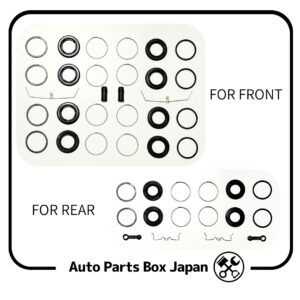 Skyline ER34 Front 4 Pot Rear 2 Pot Brake Caliper Repair Kit