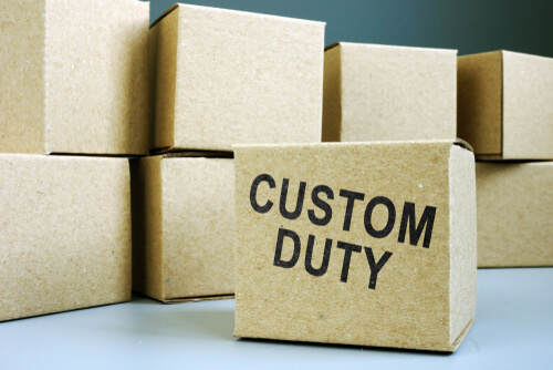 Tax Icon - Customs Duties and Taxes